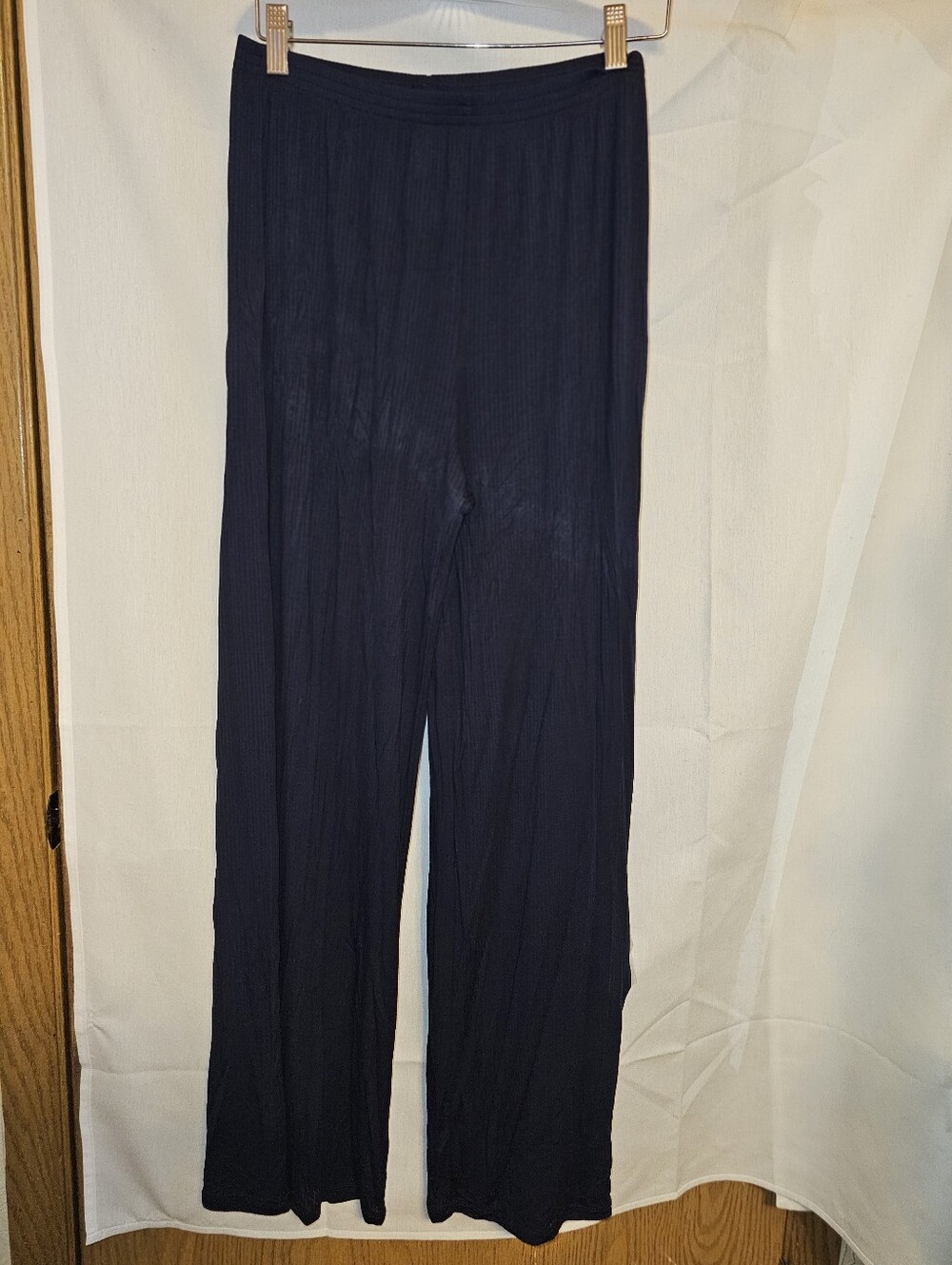 SOULVOR‎ Women's Casual Modal Ribbed Wide Leg Pants - Picture 7 of 12